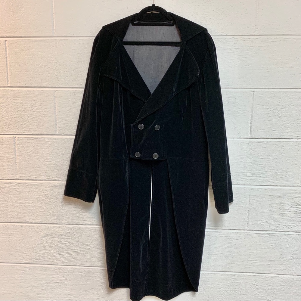 Men’s Velvet Costume Tailcoat